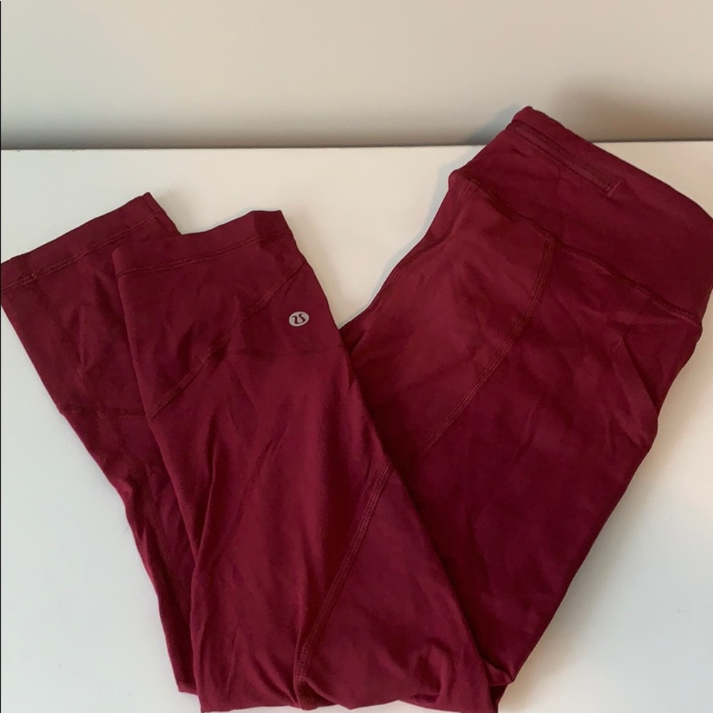 Lululemon Pace Rival Crop Leggings